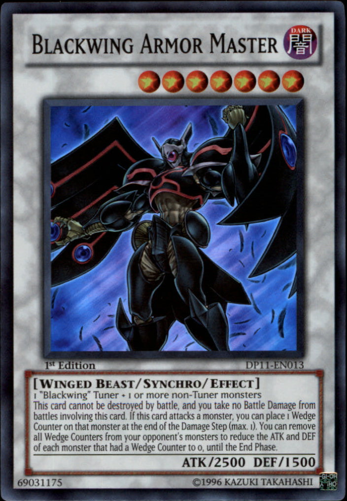 Blackwing Armor Master [DP11-EN013] Super Rare | GnG Games