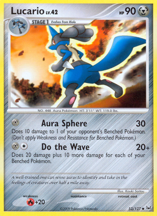 Lucario (53/127) [Platinum: Base Set] | GnG Games