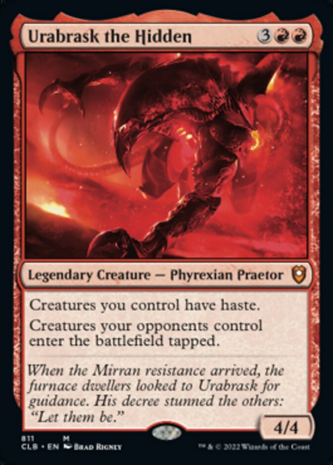 Urabrask the Hidden [Commander Legends: Battle for Baldur's Gate] | GnG Games