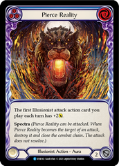 Pierce Reality (Blue) [EVR143] (Everfest)  1st Edition Rainbow Foil | GnG Games