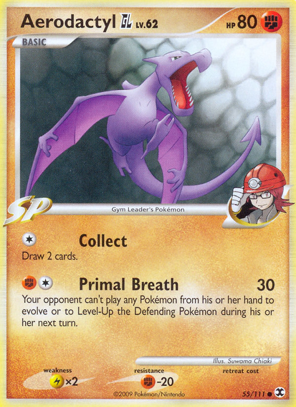 Aerodactyl GL (55/111) [Platinum: Rising Rivals] | GnG Games