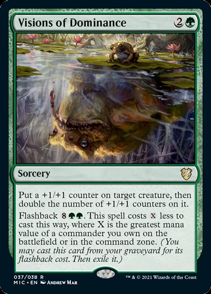 Visions of Dominance [Innistrad: Midnight Hunt Commander] | GnG Games