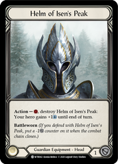 Helm of Isen's Peak [U-WTR042] (Welcome to Rathe Unlimited)  Unlimited Rainbow Foil | GnG Games