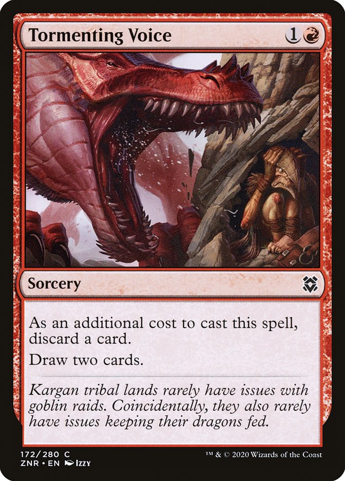 Tormenting Voice [Zendikar Rising] | GnG Games