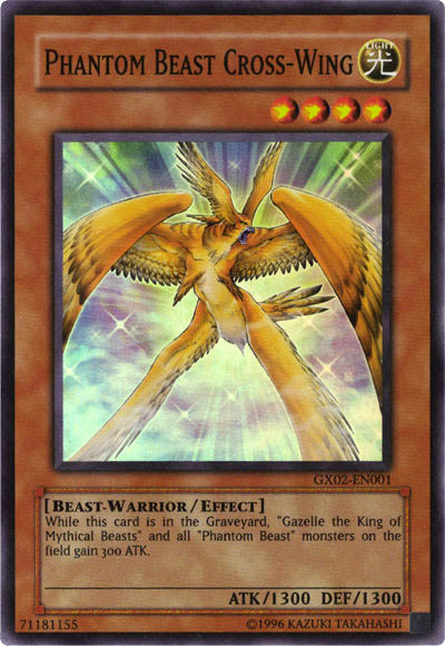 Phantom Beast Cross-Wing [GX02-EN001] Super Rare | GnG Games