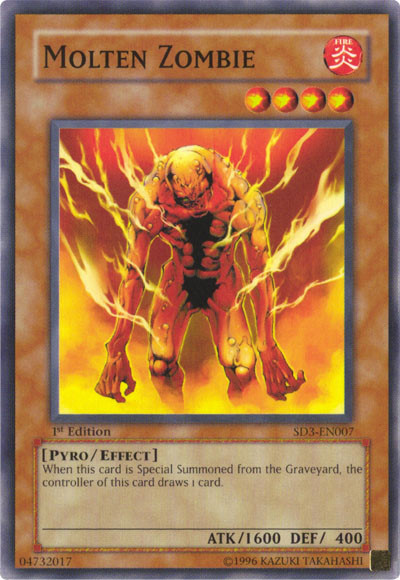 Molten Zombie [SD3-EN007] Common | GnG Games