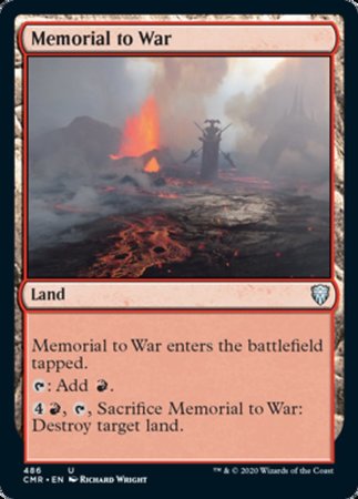 Memorial to War [Commander Legends] | GnG Games