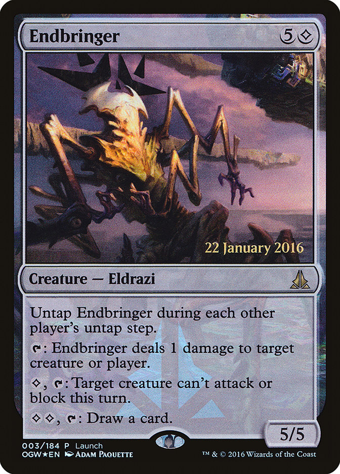 Endbringer (Prerelease) [Oath of the Gatewatch Promos] | GnG Games