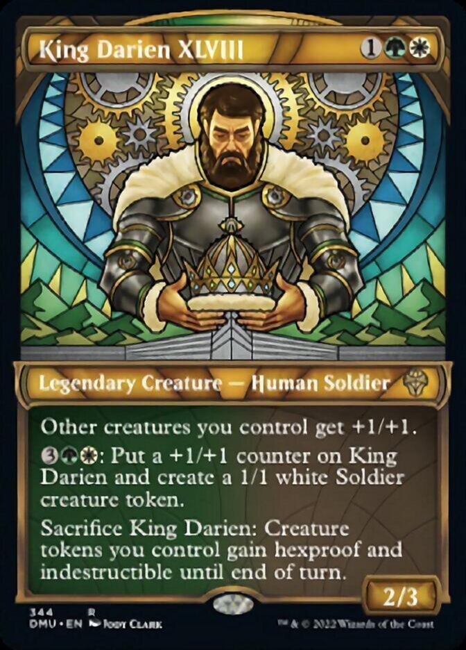 King Darien XLVIII (Showcase Textured) [Dominaria United] | GnG Games