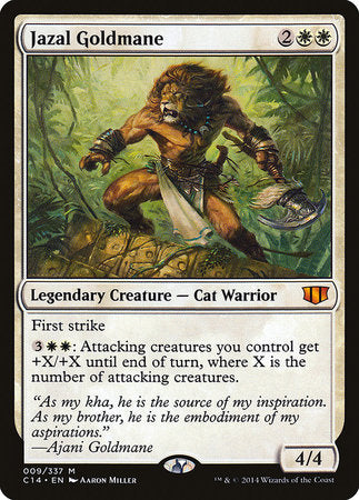 Jazal Goldmane [Commander 2014] | GnG Games