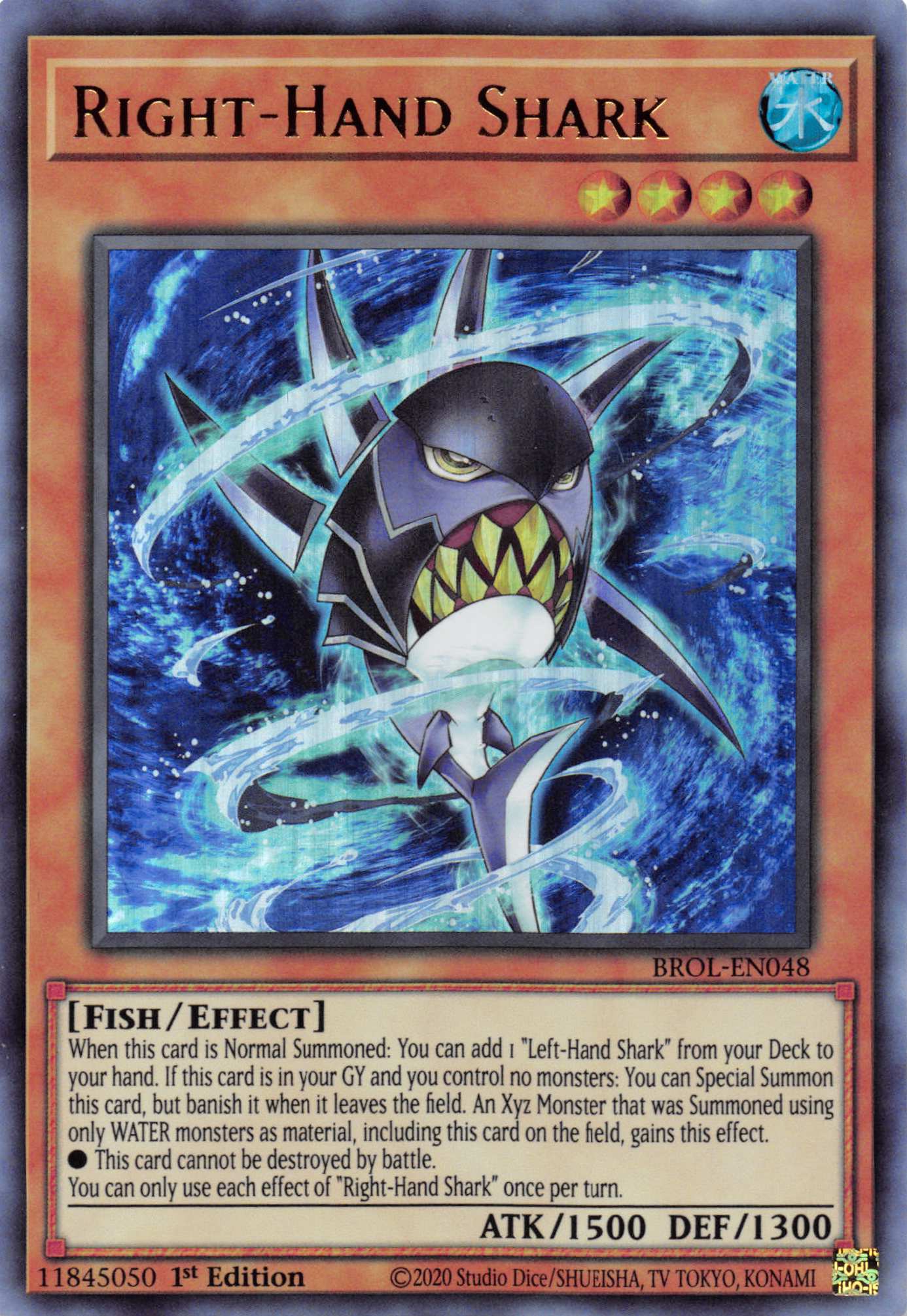 Right-Hand Shark [BROL-EN048] Ultra Rare | GnG Games