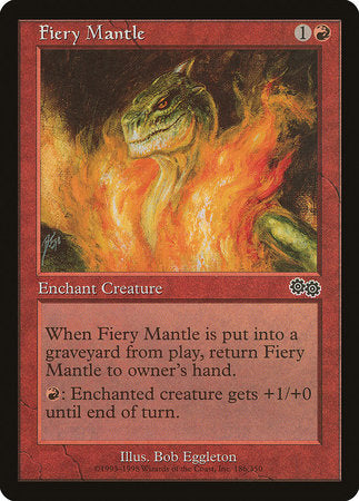 Fiery Mantle [Urza's Saga] | GnG Games