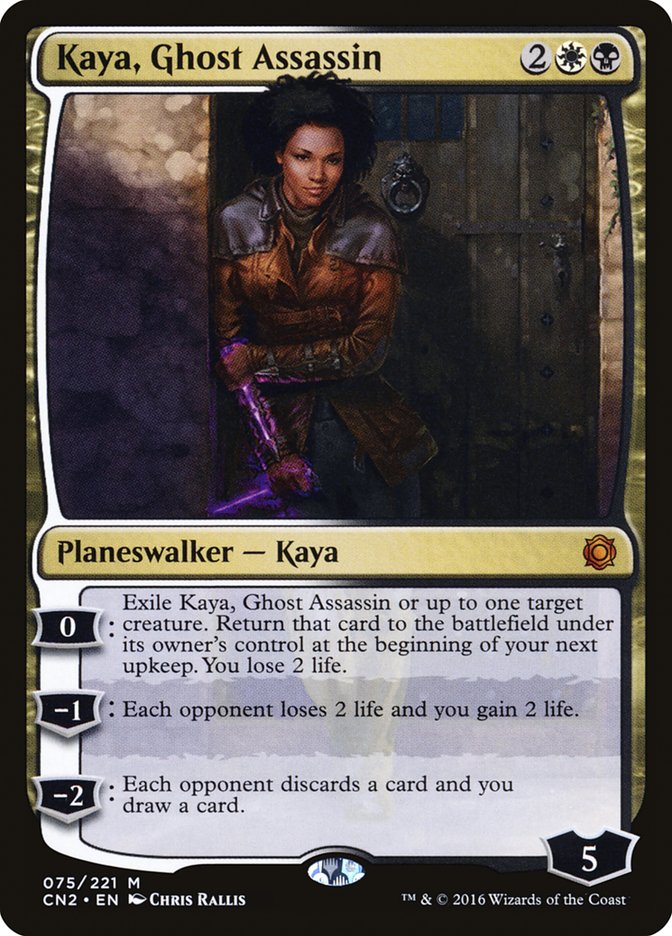 Kaya, Ghost Assassin (075/221) [Conspiracy: Take the Crown] | GnG Games