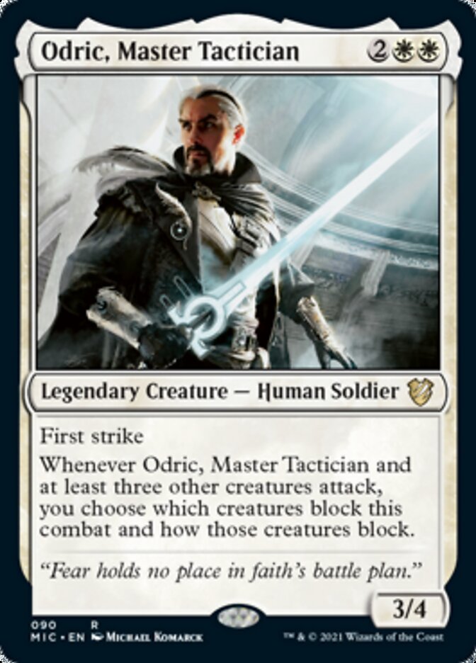 Odric, Master Tactician [Innistrad: Midnight Hunt Commander] | GnG Games