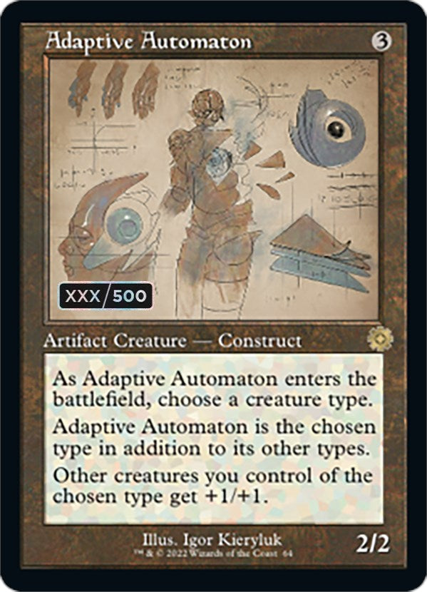 Adaptive Automaton (Retro Schematic) (Serial Numbered) [The Brothers' War Retro Artifacts] | GnG Games