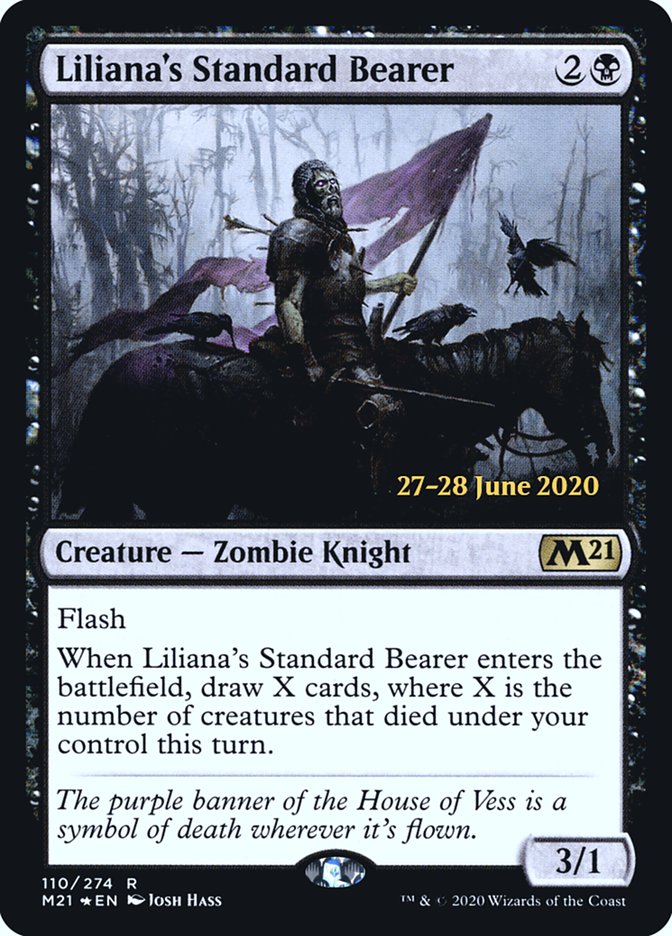 Liliana's Standard Bearer  [Core Set 2021 Prerelease Promos] | GnG Games