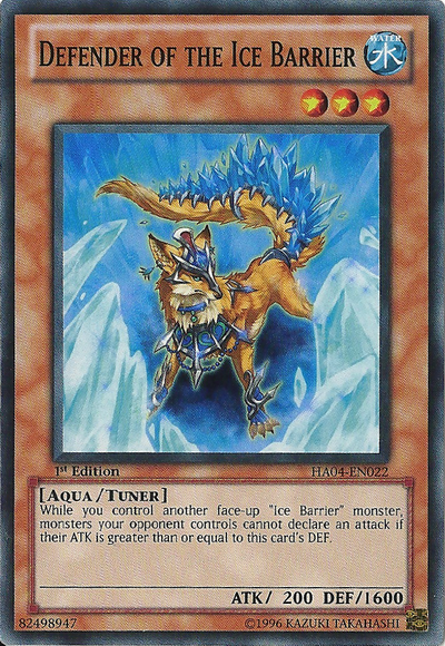 Defender of the Ice Barrier [HA04-EN022] Super Rare | GnG Games