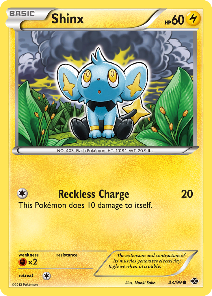 Shinx (43/99) [Black & White: Next Destinies] | GnG Games