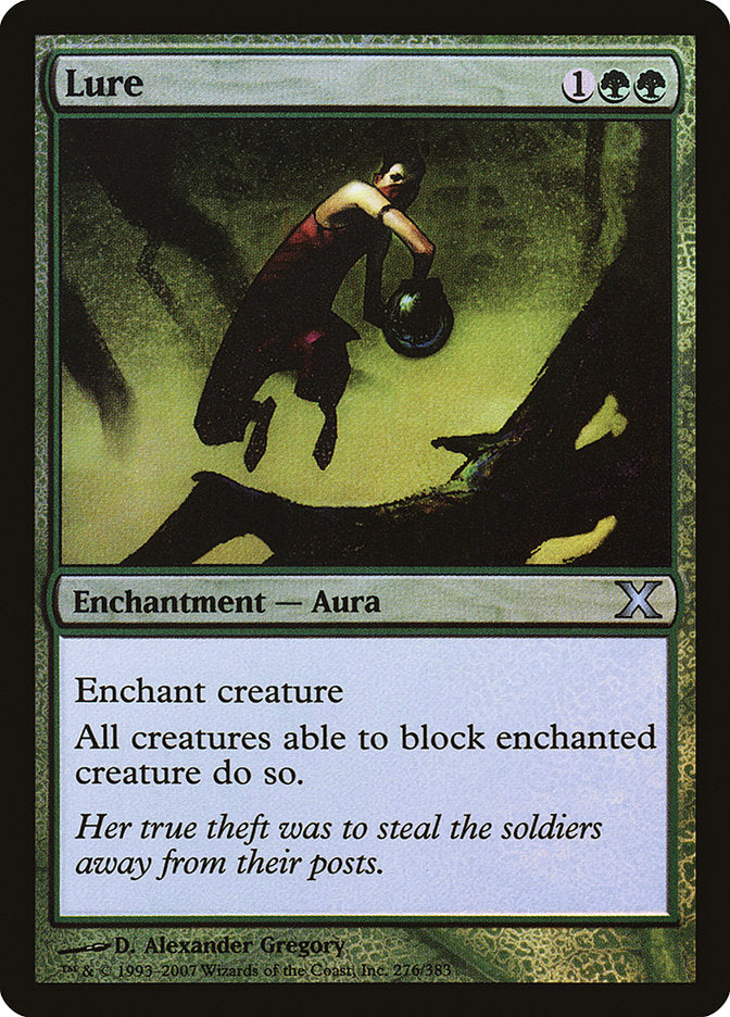 Lure (Premium Foil) [Tenth Edition] | GnG Games