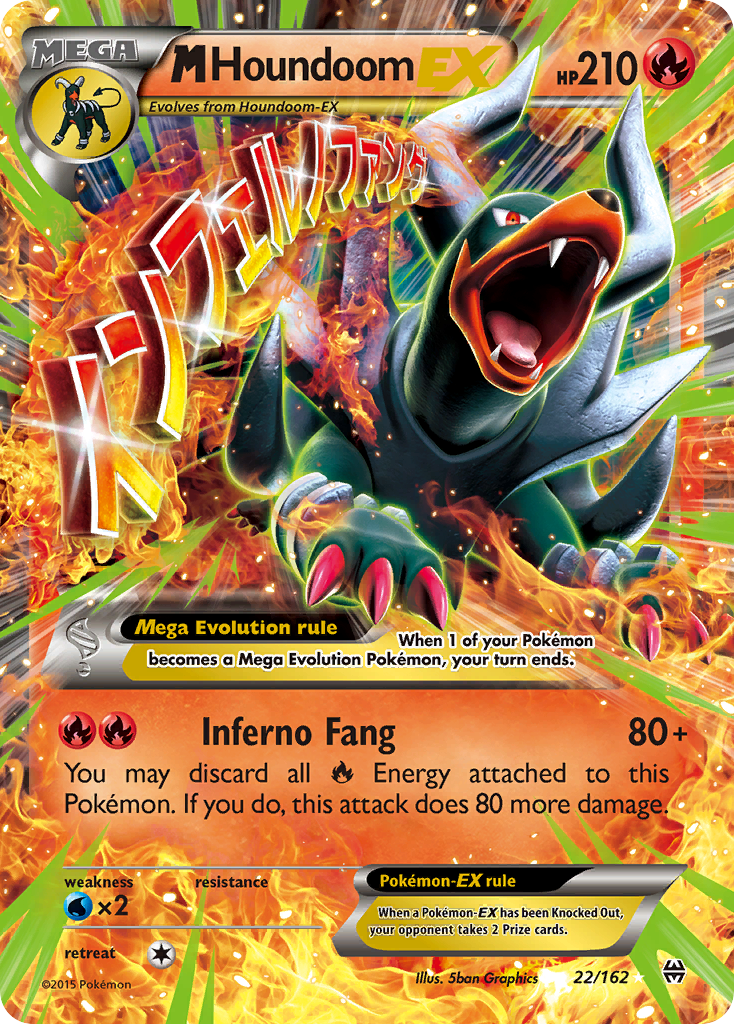 M Houndoom EX (22/162) [XY: BREAKthrough] | GnG Games