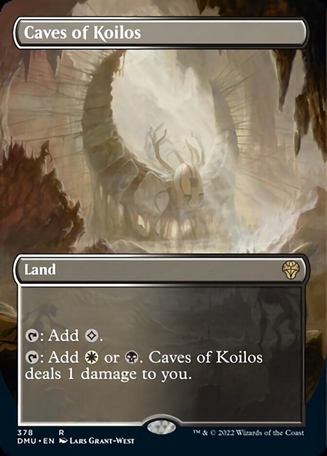 Caves of Koilos (Borderless Alternate Art) [Dominaria United] | GnG Games