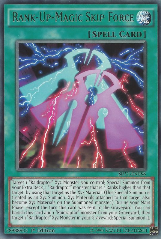 Rank-Up-Magic Skip Force [SHVI-EN058] Rare | GnG Games