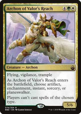 Archon of Valor's Reach [Battlebond] | GnG Games