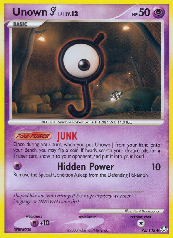 Unown J (76/146) [Diamond & Pearl: Legends Awakened] | GnG Games