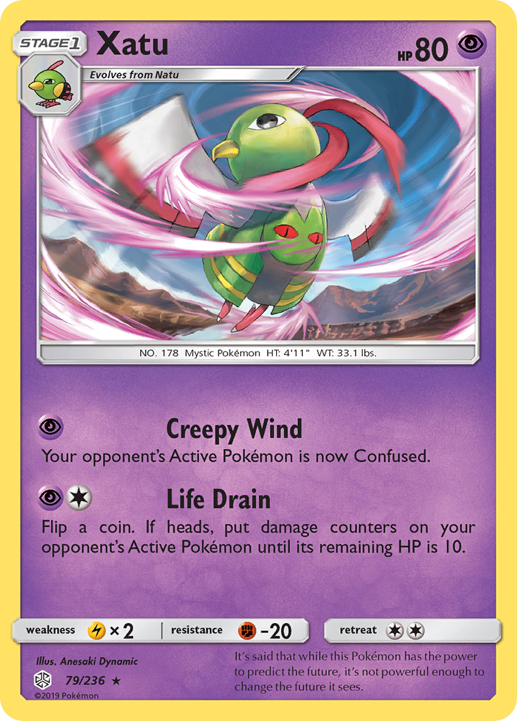 Xatu (79/236) [Sun & Moon: Cosmic Eclipse] | GnG Games