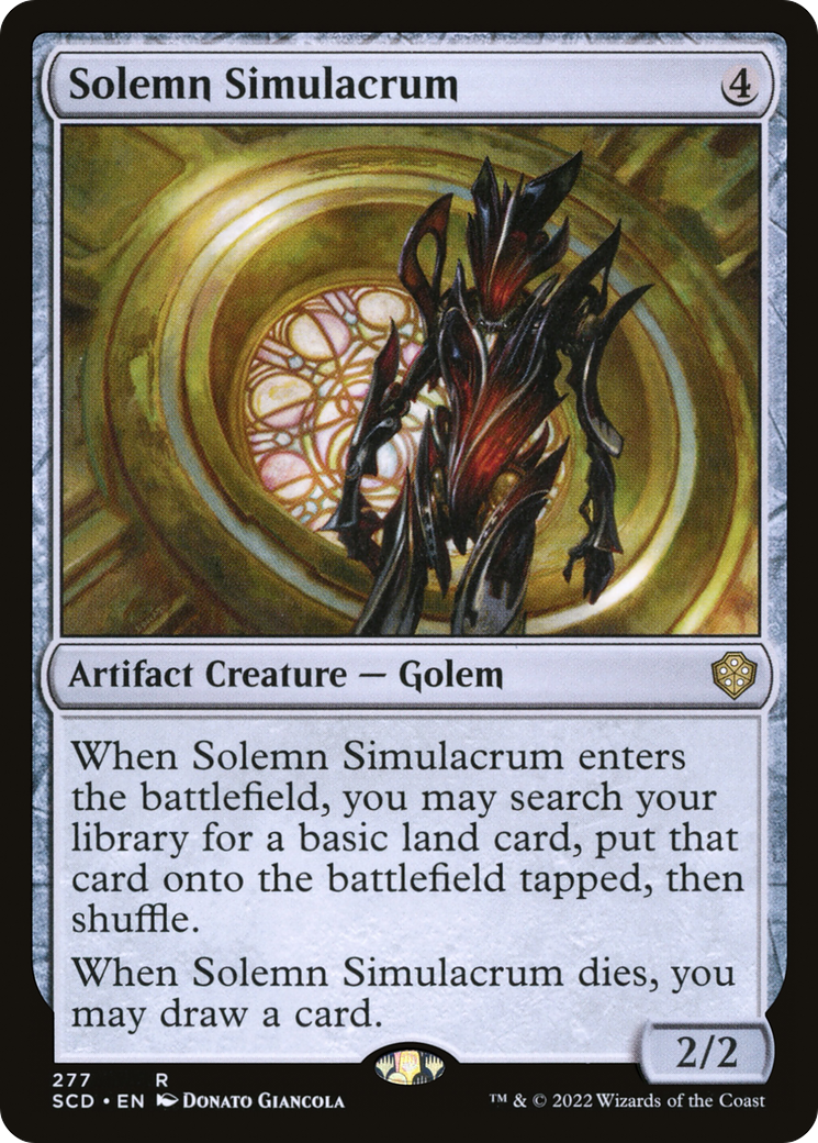 Solemn Simulacrum [Starter Commander Decks] | GnG Games