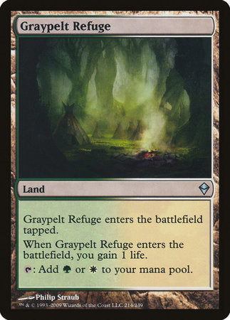 Graypelt Refuge [Zendikar] | GnG Games