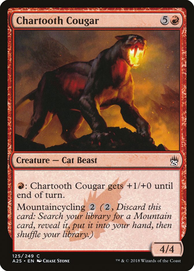 Chartooth Cougar [Masters 25] | GnG Games