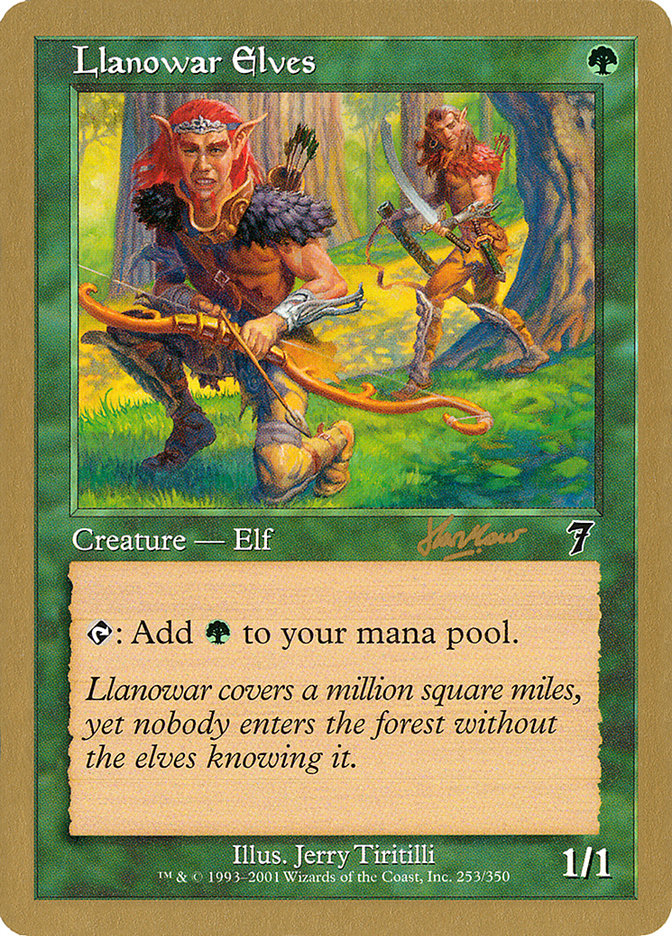 Llanowar Elves (Sim Han How) [World Championship Decks 2002] | GnG Games