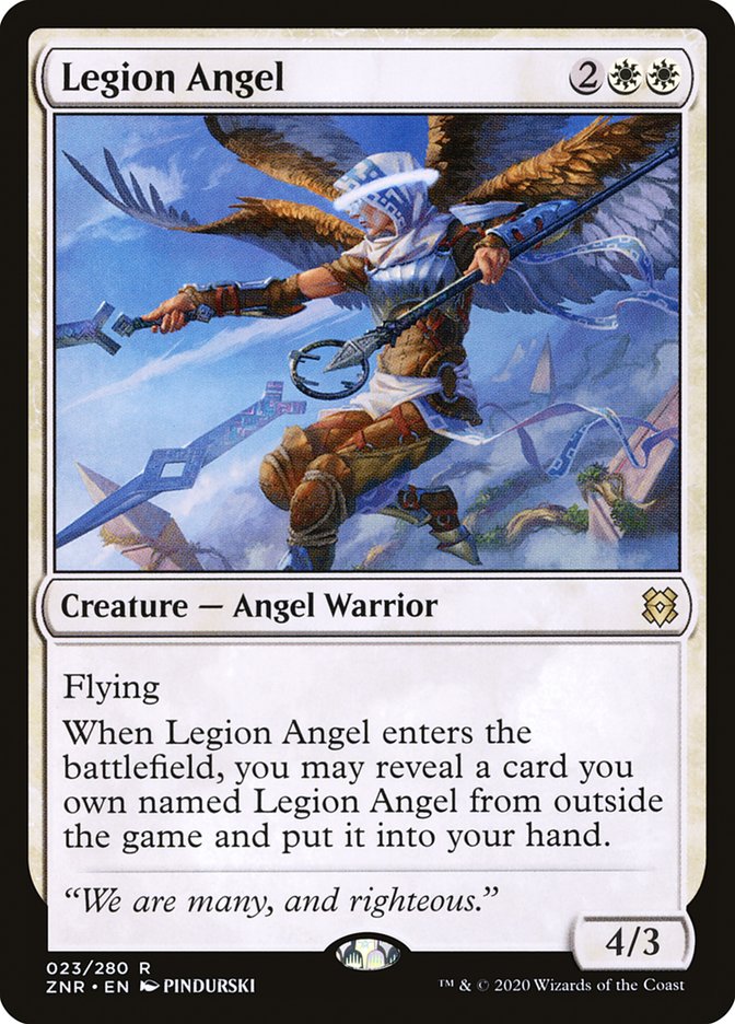 Legion Angel [Zendikar Rising] | GnG Games