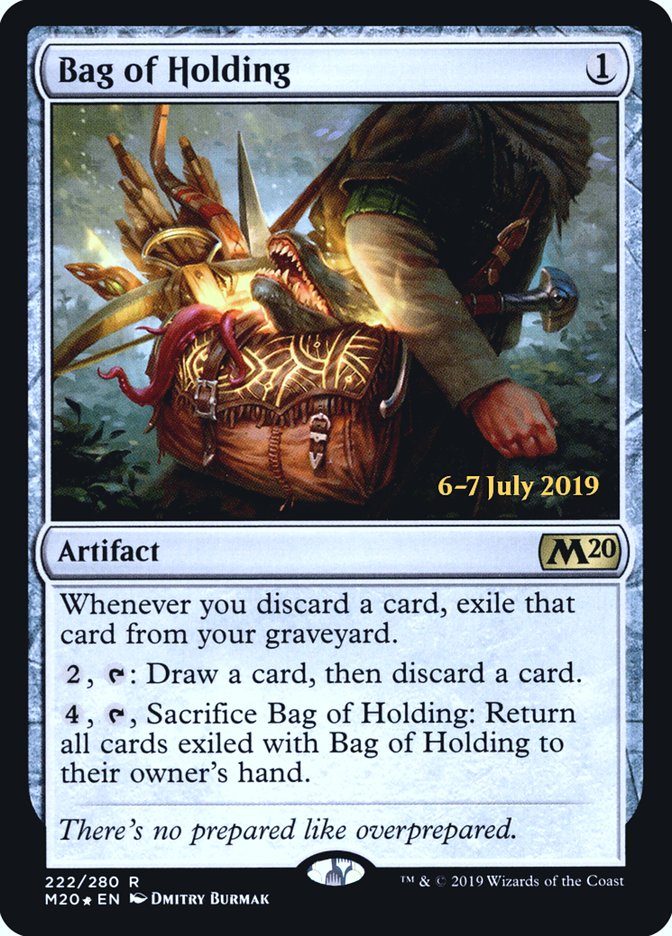 Bag of Holding  [Core Set 2020 Prerelease Promos] | GnG Games