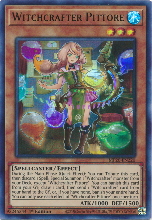 Witchcrafter Pittore [MP20-EN220] Ultra Rare | GnG Games