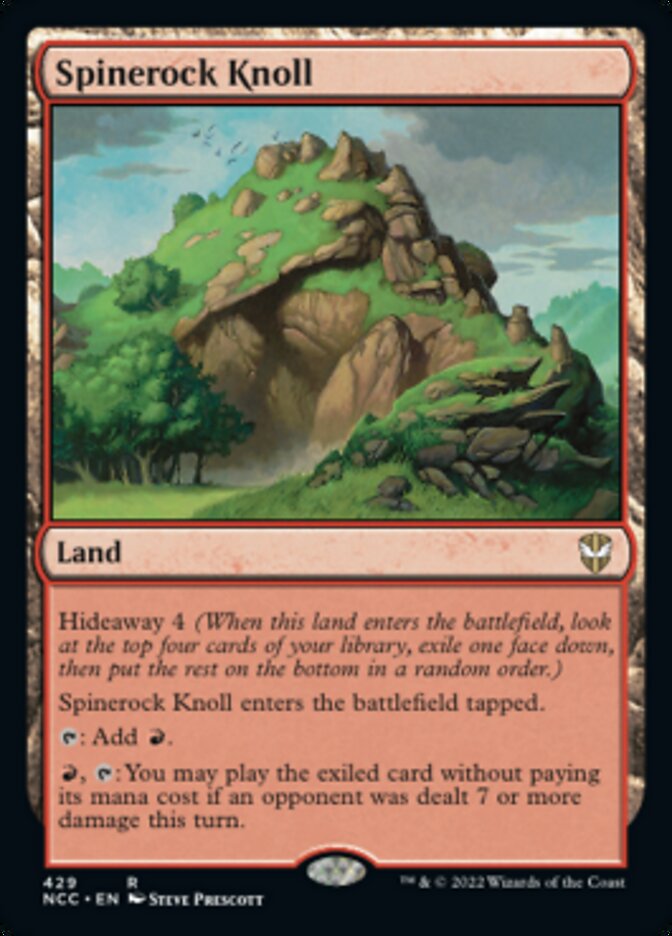 Spinerock Knoll [Streets of New Capenna Commander] | GnG Games