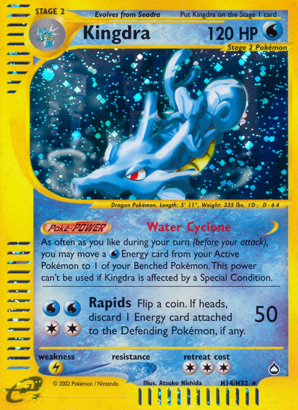 Kingdra (H14/H32) [Aquapolis] | GnG Games