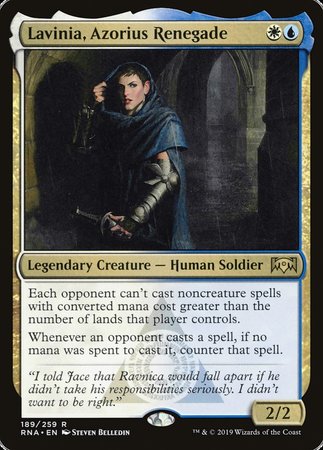 Lavinia, Azorius Renegade [Ravnica Allegiance] | GnG Games