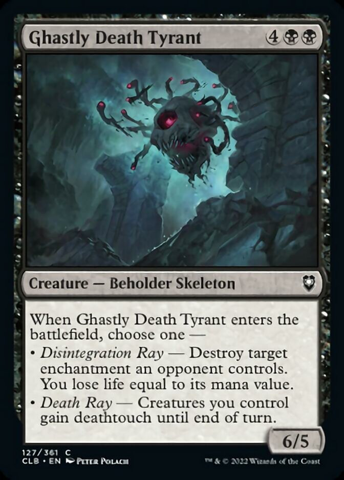 Ghastly Death Tyrant [Commander Legends: Battle for Baldur's Gate] | GnG Games