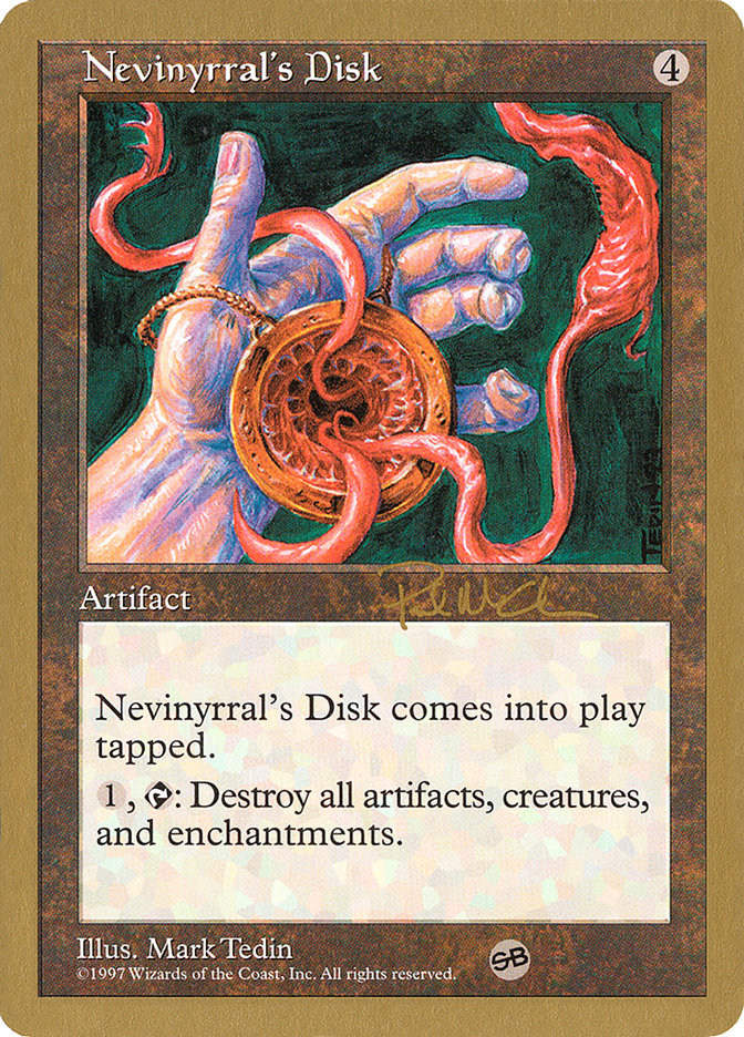 Nevinyrral's Disk (Paul McCabe) (SB) [World Championship Decks 1997] | GnG Games