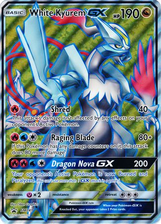 White Kyurem GX (SM141) (Jumbo Card) [Sun & Moon: Black Star Promos] | GnG Games