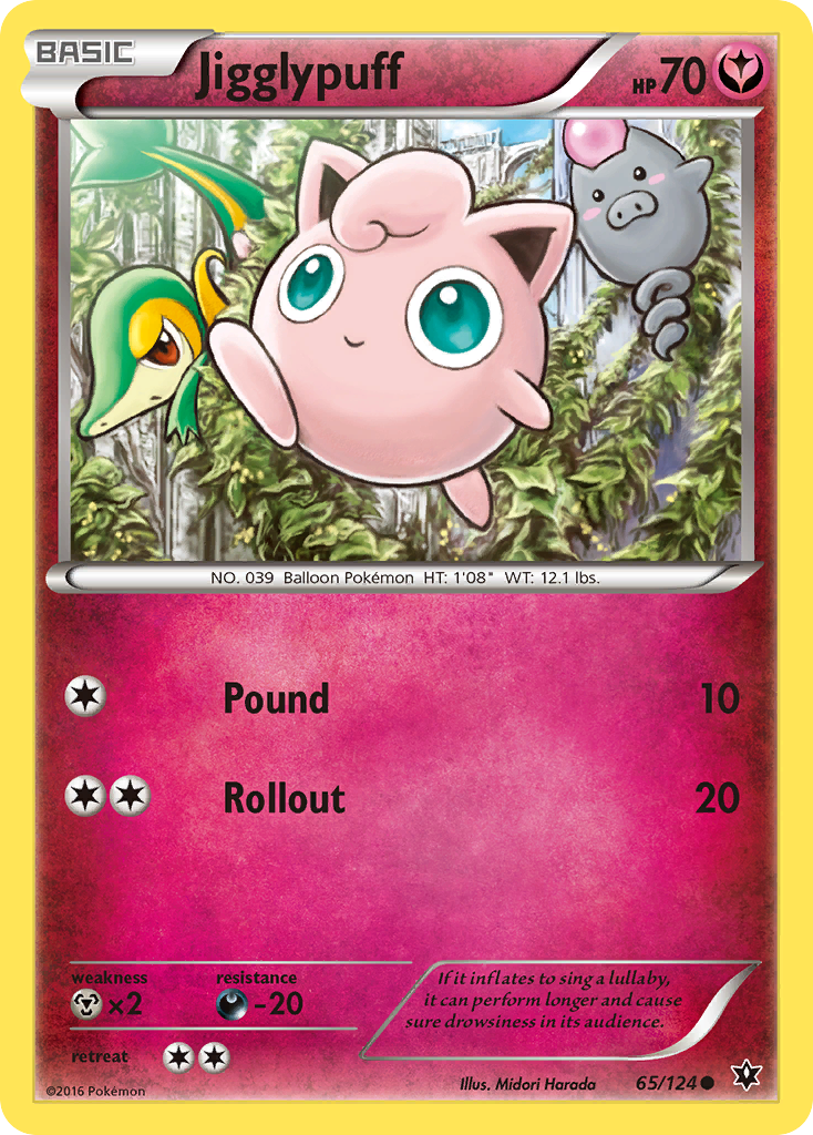 Jigglypuff (65/124) [XY: Fates Collide] | GnG Games