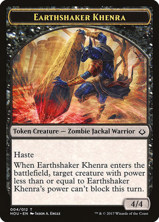 Earthshaker Khenra Token [Hour of Devastation Tokens] | GnG Games