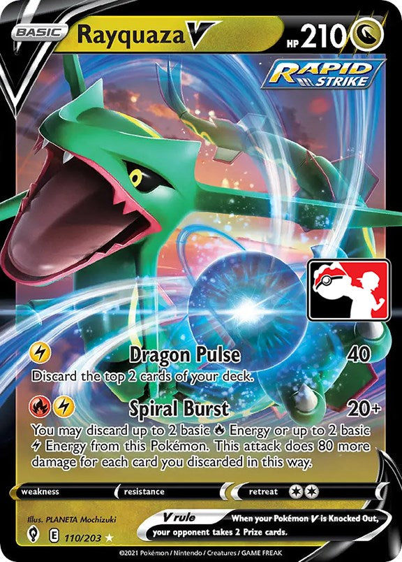 Rayquaza V (110/203) [Prize Pack Series One] | GnG Games