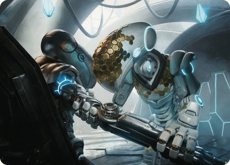 Myr Kinsmith Art Card [Phyrexia: All Will Be One Art Series] | GnG Games