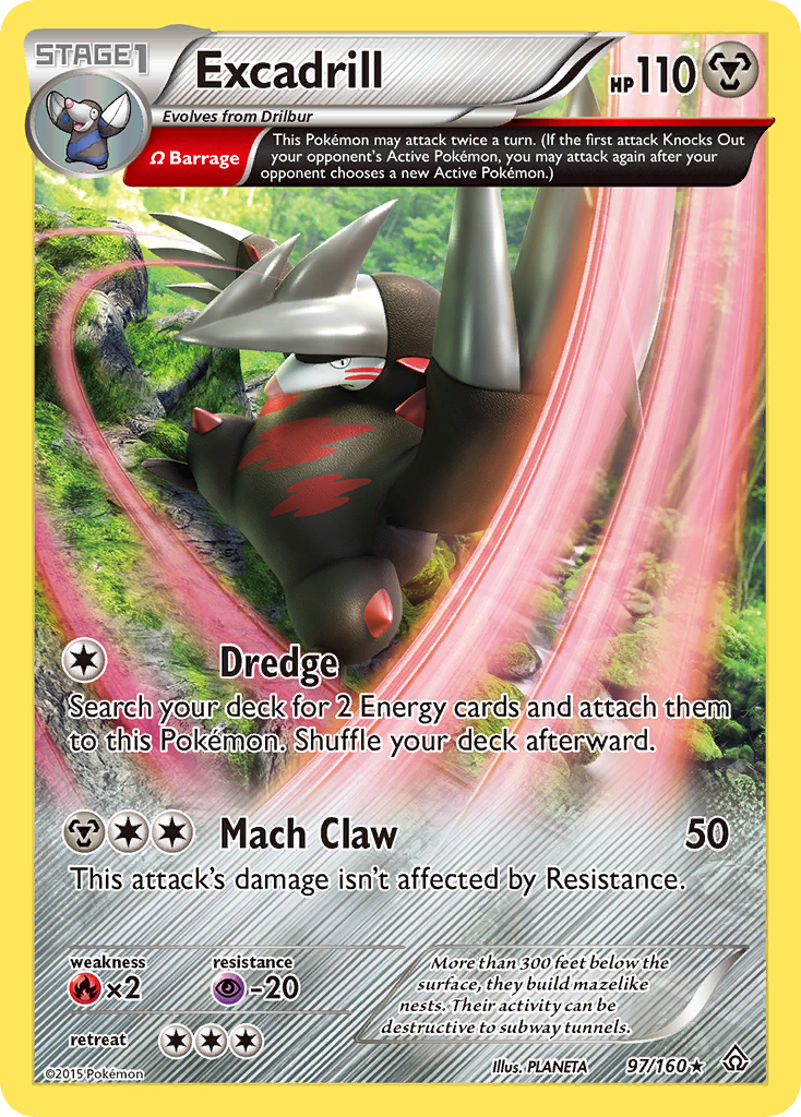 Excadrill (97/160) [XY: Primal Clash] | GnG Games