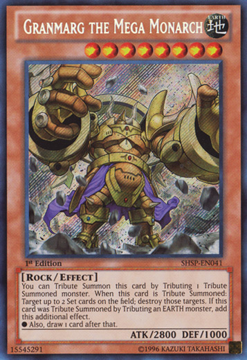 Granmarg the Mega Monarch [SHSP-EN041] Secret Rare | GnG Games