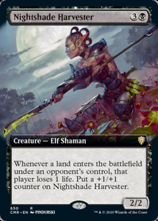Nightshade Harvester (Extended Art) [Commander Legends] | GnG Games