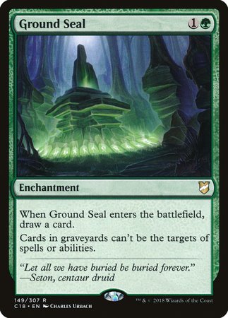 Ground Seal [Commander 2018] | GnG Games